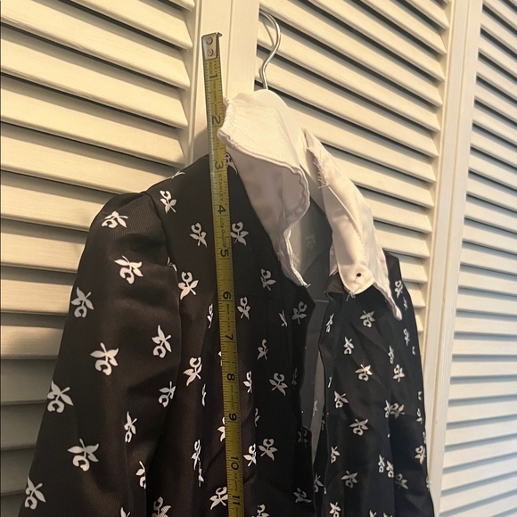 # 0757 + Wednesday TV Series Stylish Black and White Dress - Picture 8 of 9